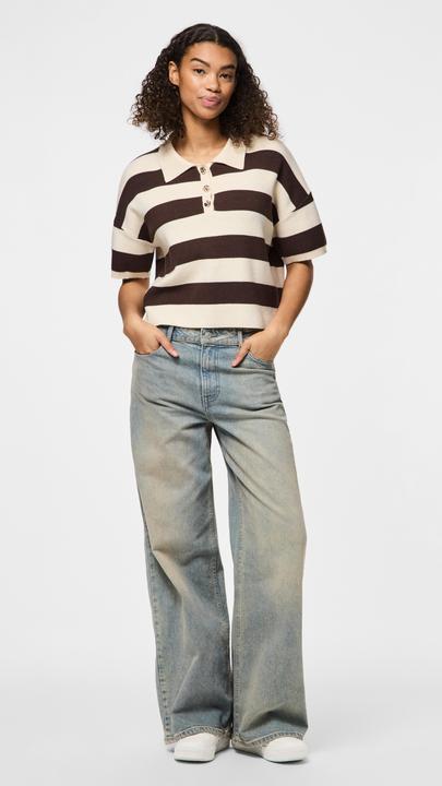 Image du produit Pieces PCJASSY Polohemd aus Strick (S)