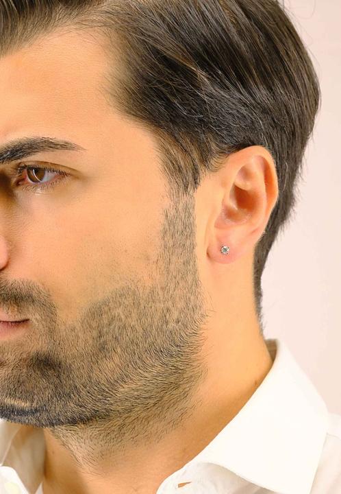 Image du produit Muau Boucles d'oreilles (Or blanc 750)