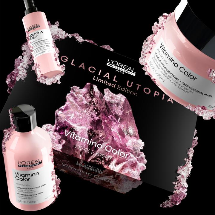 Produktbild L'Oréal Professionnel Vitamino Color Trio Coffret - 740ml (Haarpflege set)