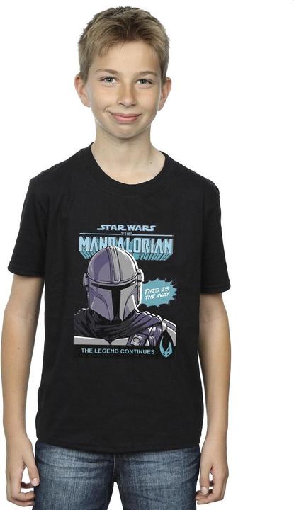 Produktbild Star Wars Mando Comic Cover TShirt Jungen (152, 158)