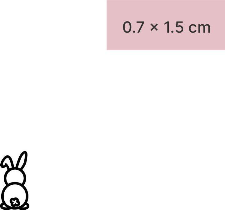 Image du produit minink Tatouage temporaire - Roc de lapin