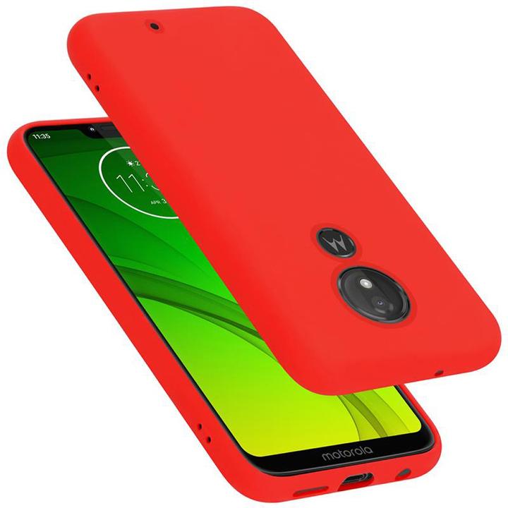 Produktbild Cadorabo TPU Liquid Silicone Case Cover (Motorola Moto G7 Power)