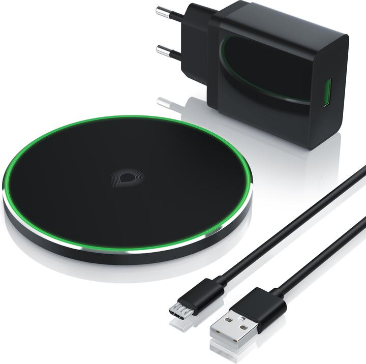 Immagine prodotto Aplic Caricatore USB QC 3.0 + caricatore wireless Qi (10 W)