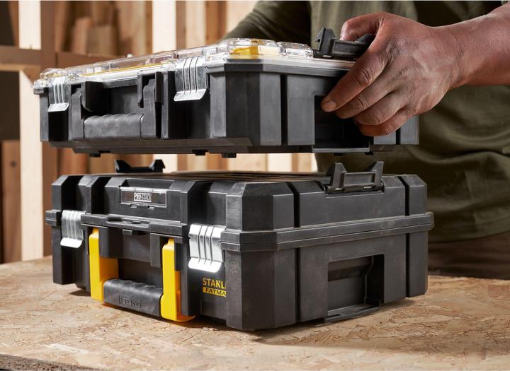 Actual product image Stanley Organizer TSTAK 10 compartments