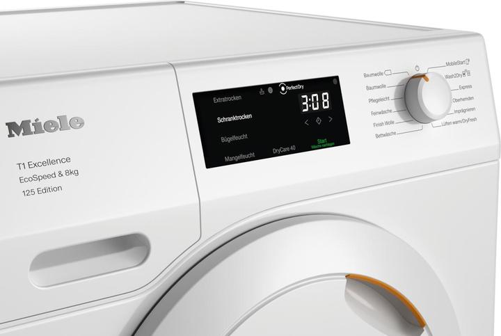 Image du produit Miele TEC675WP 125 Edition (8 kg, Gauche)
