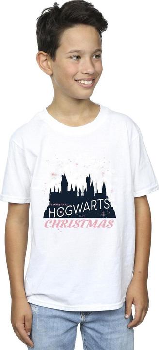 Immagine prodotto Hogwarts Christmas Maglietta Ragazzi (140, 146)