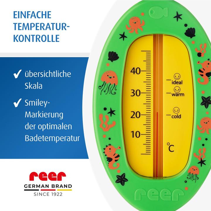 Produktbild Reer Badethermometer oval