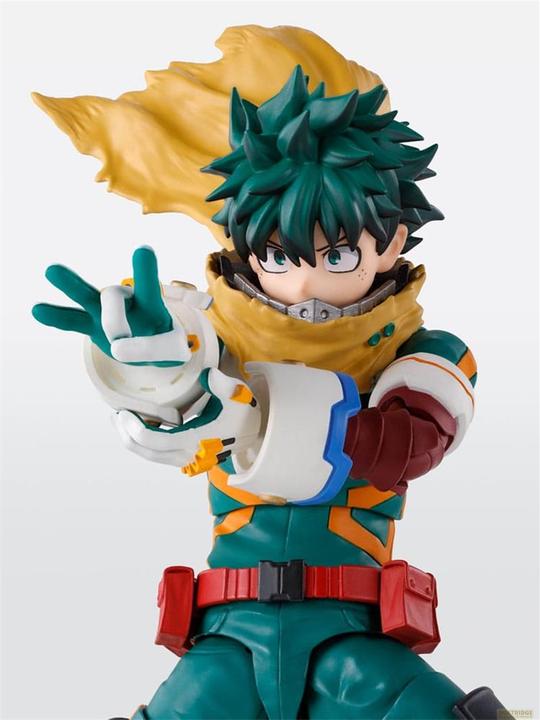 Actual product image Bandai Namco My Hero Academia S.H. Figuarts Accessory Set Izuku Midoriya & Katsuki Bakugo Plus Ultra Option