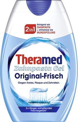 Actual product image Theramed 2in1 toothpaste mouthwash, original, 75ml (75 ml)