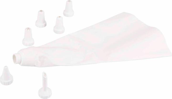 Actual product image Städter Garnishing nozzles & piping bag white small (Piping bag set)