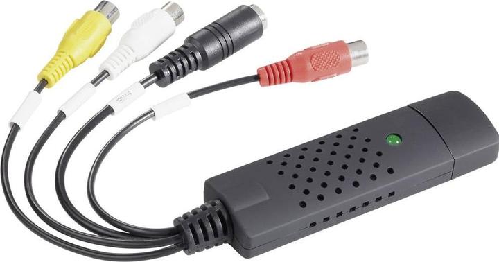 Actual product image Renkforce RF-VC-120 Video Grabber incl. video editing software, Plug and Pl (PC)