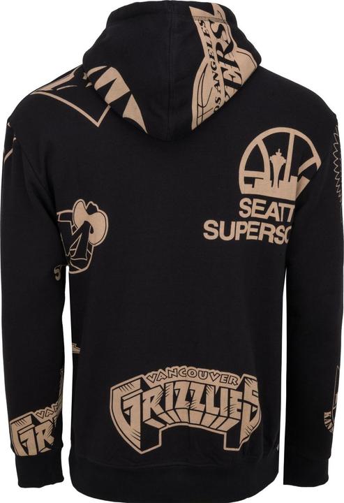 Immagine prodotto Mitchell & Ness Felpa con cappuccio - Toppa NBA Conference West - XL (XL)