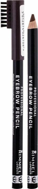 Actual product image Rimmel London Professional Eyebrow Pencil (Dark Brow)