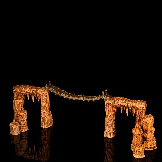 Image du produit Wizkids WarLock Tiles Accessory : Ponts en dripstone