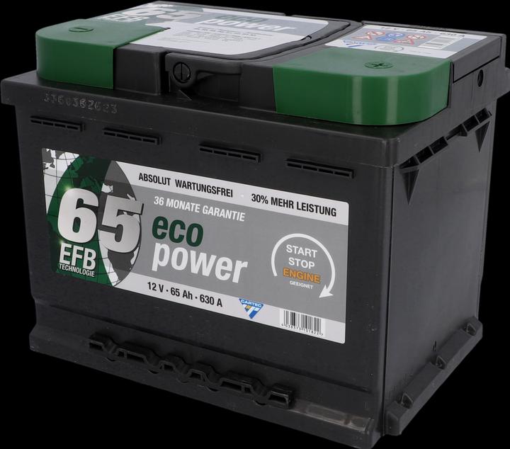 Image du produit Cartec Eco Power 65 (12 V, 65 Ah, 630 A)