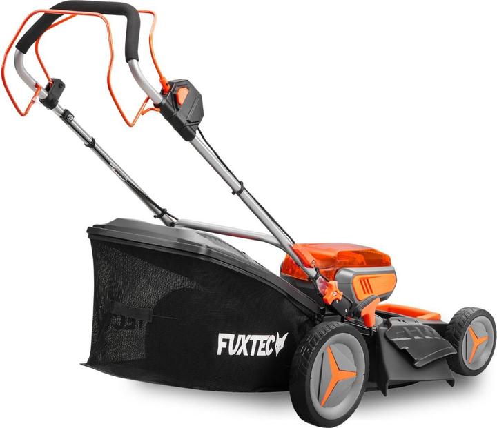Actual product image Fuxtec 40V cordless lawn mower FX-E2RM46SET (Rechargeable battery operated)