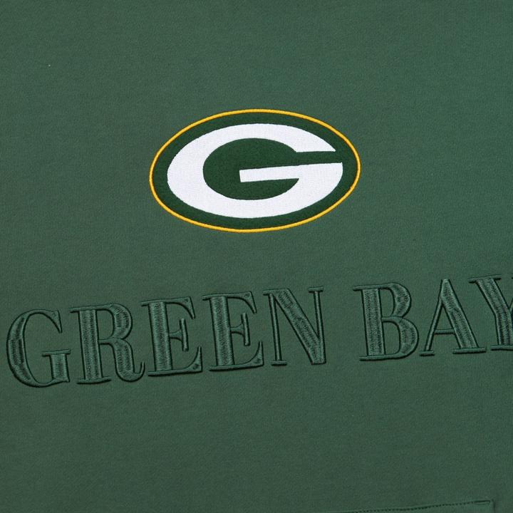 Immagine prodotto Mitchell & Ness Felpa con cappuccio in pile - ORIGINS Green Bay Packers - S (S)