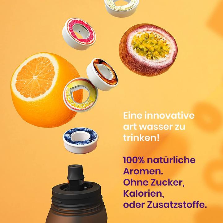 Produktbild Air up Trinkflaschen Set 650ml mit 2 Geschmacksrichtungen
