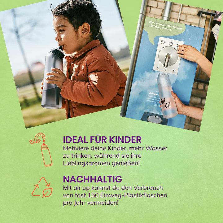 Produktbild Air up Trinkflaschen Set 650ml mit 2 Geschmacksrichtungen