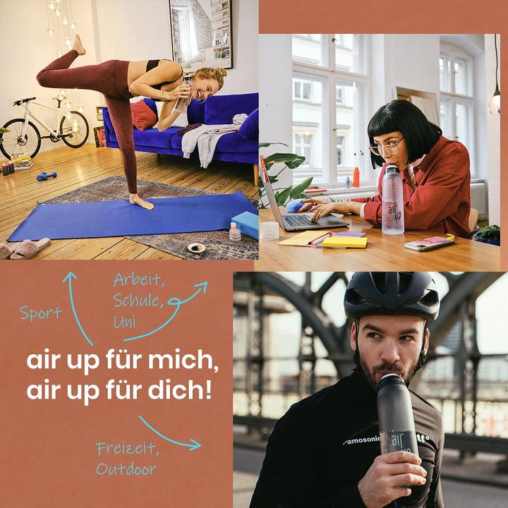 Produktbild Air up Trinkflaschen Set 650ml mit 2 Geschmacksrichtungen