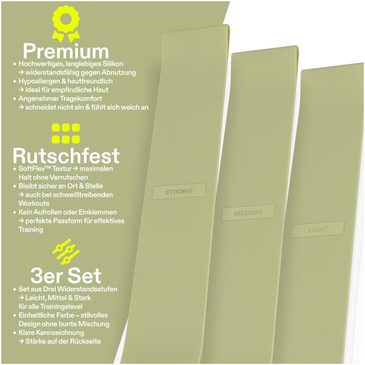 Produktbild Omnana SoftFlex Fitnessband (0.30 m, Leicht)