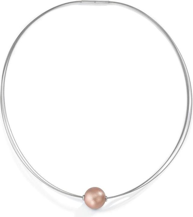 Silver, PVD rose gold