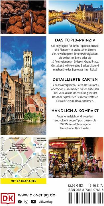 Image du produit TOP10 Reiseführer Brüssel & Flandern (Allemand, DK Verlag Voyage, 2024)