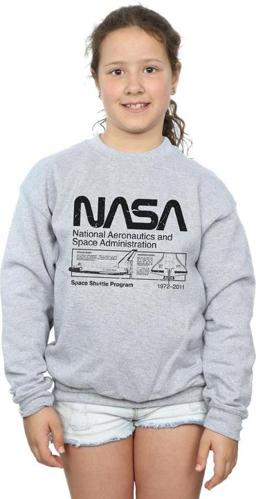 Immagine prodotto Nasa Classic Space Shuttle Felpa Ragazze (140, 146)