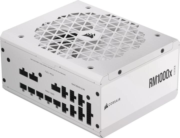 Produktbild Corsair RMx Shift White Series, RM1000x Shift White, 1000 Watt, 80 PLUS GOLD Certified, Fully Modular Power (1000 W)