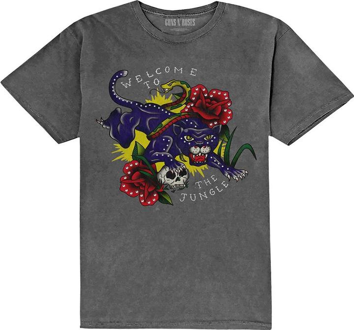 Produktbild Universal Textiles Unisex Adult Welcome To The Jungle Embellished T-Shirt (XXL)