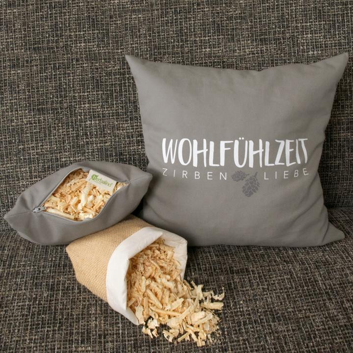Produktbild Herbalind Zirbenkissen "Wohlfühlzeit"