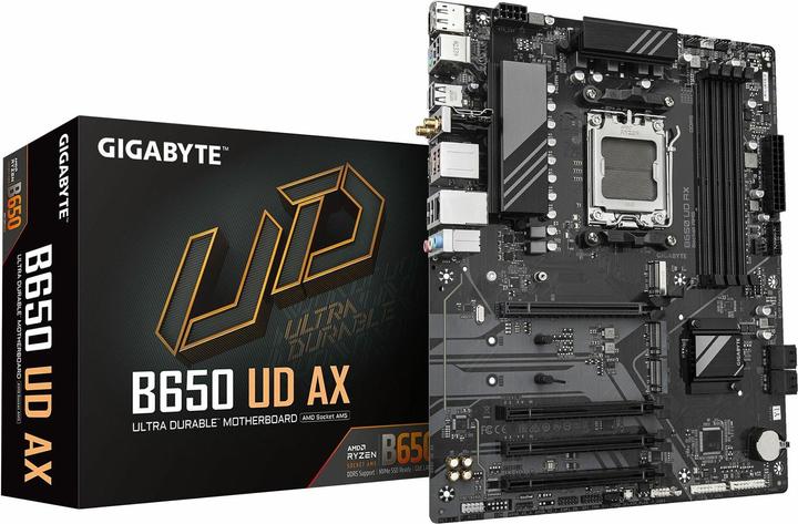 Actual product image Gigabyte B650 UD AX (AM5, AMD B650, ATX)