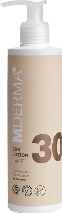 Actual product image MDerma DermaKnowlogy Sun Lotion (Suntan cream, Sun cream face, SPF 30, 200 ml)