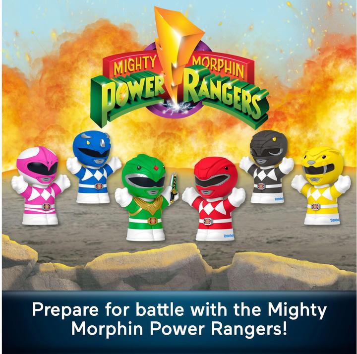 Actual product image Fisher-Price Little People Collector Power Rangers