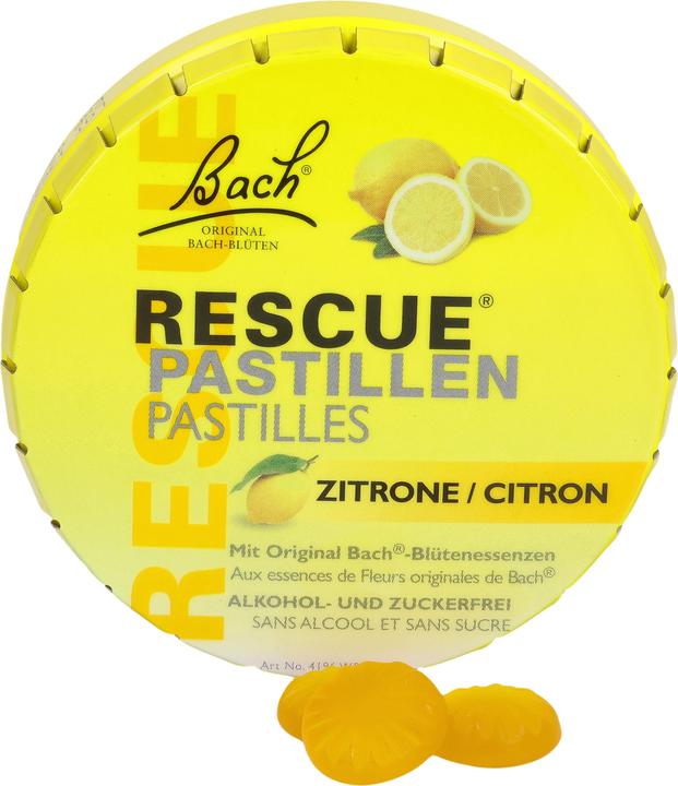 Immagine prodotto Bach Rescue Pastiglie al limone (1 Pezzo/i, Dragée, 50 g)
