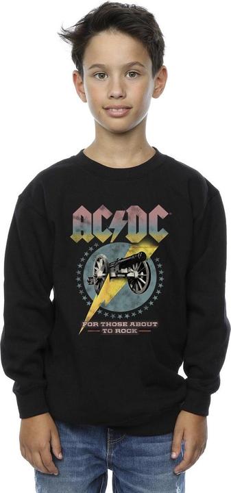 Produktbild AC/DC For Those About To Rock Sweatshirt Jungen (104)