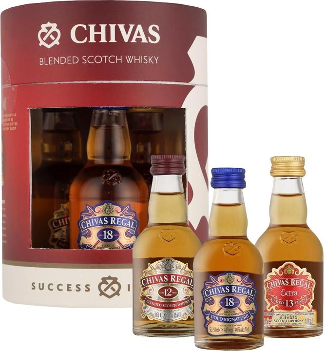 Image du produit Chivas Regal Miniature Giftset 40% Vol. 0,15l