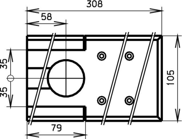 Produktbild Dormakaba Deckplatte zu BTS 75V / 80 (Zimmertür, Eingangstür, Holztür, Balkontür, Indoor)