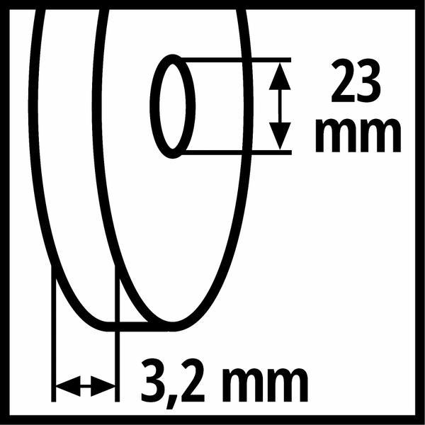 Immagine prodotto Einhell Mola di ricambio (3.0 Dischi abrasivi)