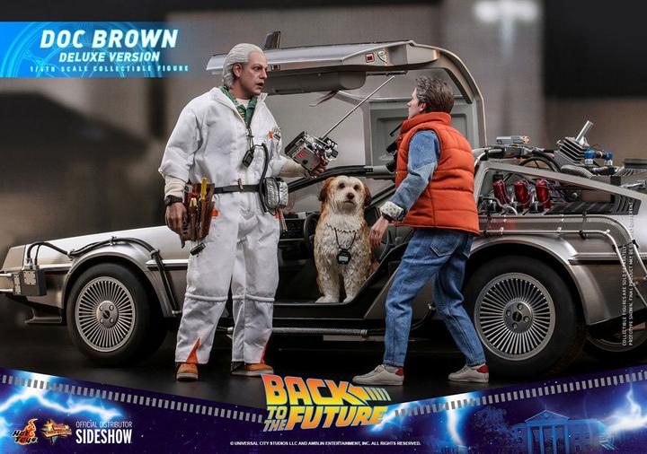 Produktbild Hot Toys Zurück in die Zukunft “Doc Brown – Deluxe Version” 1/6 Actionfigur
