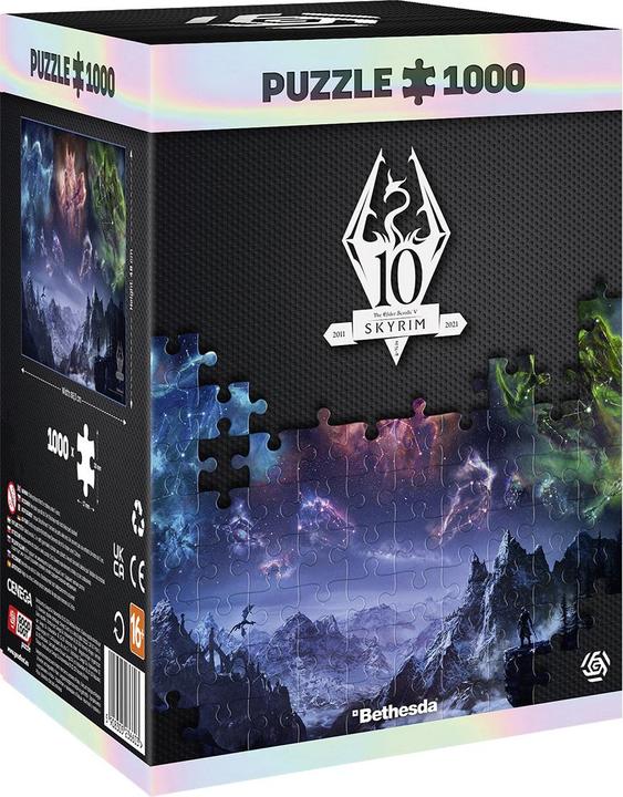 Image du produit Good Loot Skyrim : 10th Anniversary - Puzzle (1000 pièces)