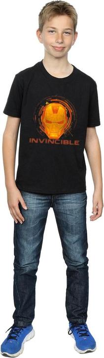 Actual product image Boys Iron Man Invincible T-Shirt (116)