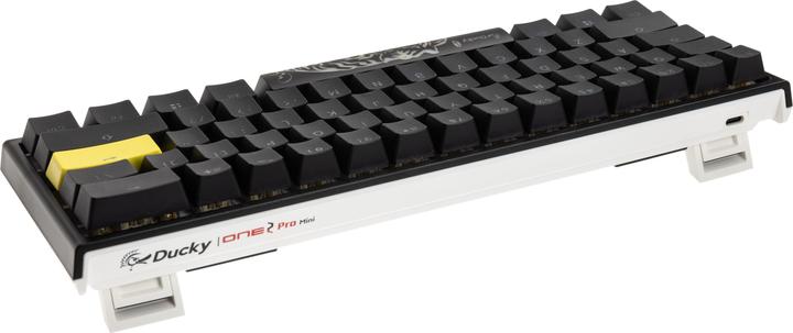 Actual product image Ducky One 2 Pro Mini Gaming Keyboard, RGB LED - Cherry Black (US) (US, Cable)