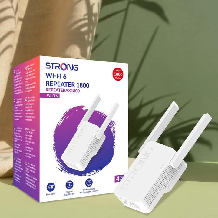 Produktbild Strong REPEATERAX1800 REPEATERAX1800 (1201 Mbit/s, 574 Mbit/s)