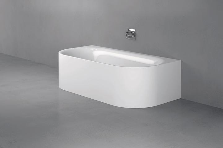 Immagine prodotto Bette Vasca da bagno pre-murale doppia Lux Oval I Silhouette 80 x 170 cm bianco liscio 3415 (150 l, 170 cm, 80 cm)