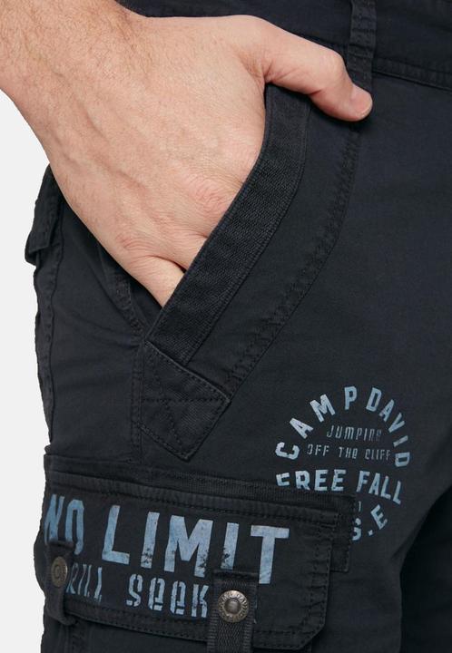 Immagine prodotto Camp David Cargoshorts Pantaloncini da salto di base con molte tasche (XL)