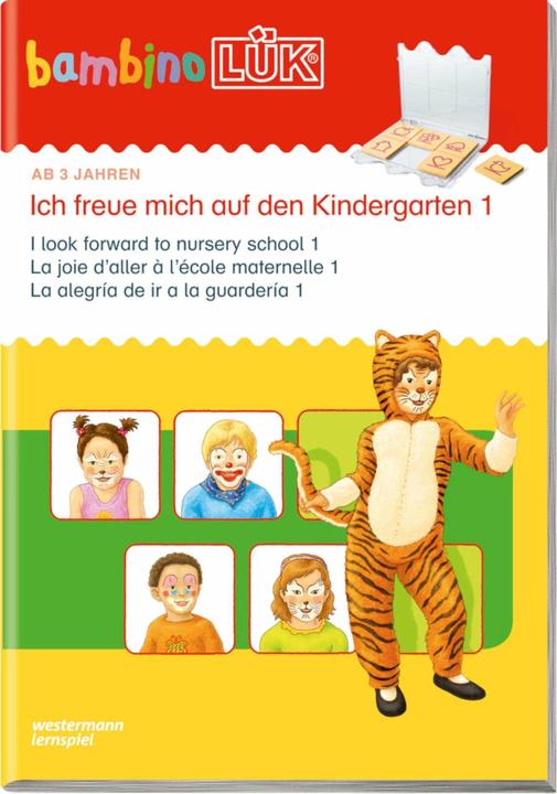 Actual product image LÜK bambino. Ich freue mich auf den Kindergarten 1 (German, Michael Junga, Francs Bayer, 2008)