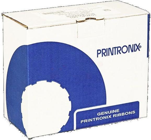 Actual product image Printronix 107675-001 Nylon ribbon black 55m 27.000.000 characters PU=6 Black (2.50 cm, Black)