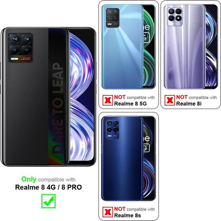 Immagine prodotto Cadorabo Custodia per Realme 8 4G / 8 PRO universale (realme 8)