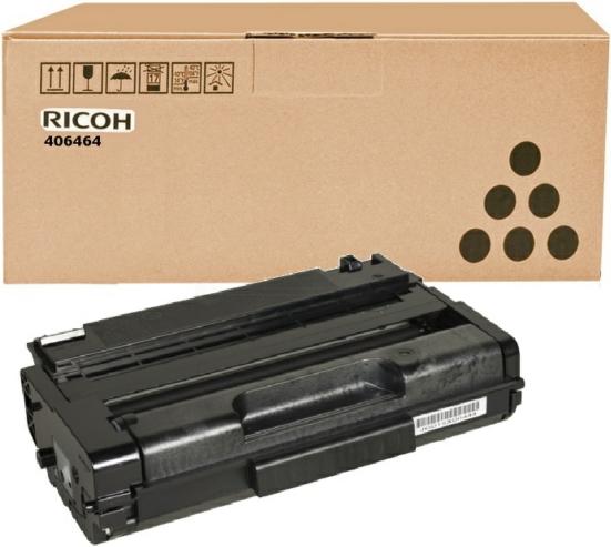Produktbild RICOH 406464SP 3400 LA Tonerkartusche schwarz 2.000 Seiten Schwarz Aficio SP 3400 3500 (BK)